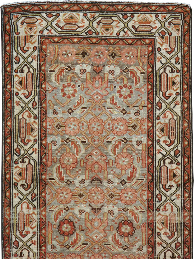 Vintage Persian Malayer Runner, No.23471 - Galerie Shabab
