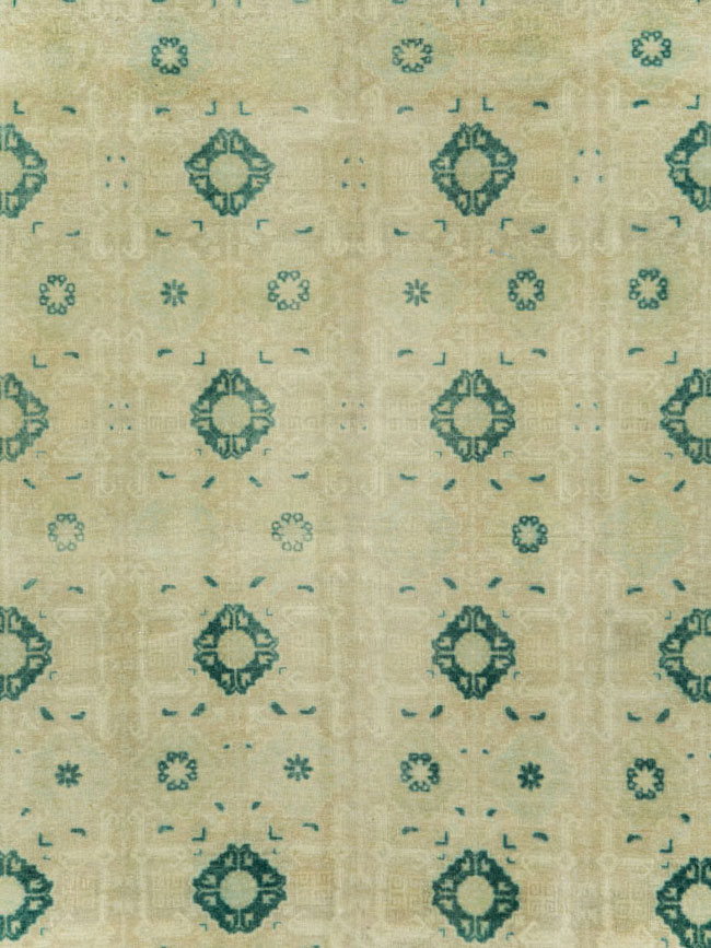 Vintage Persian Tabriz Carpet, No.23476 - Galerie Shabab