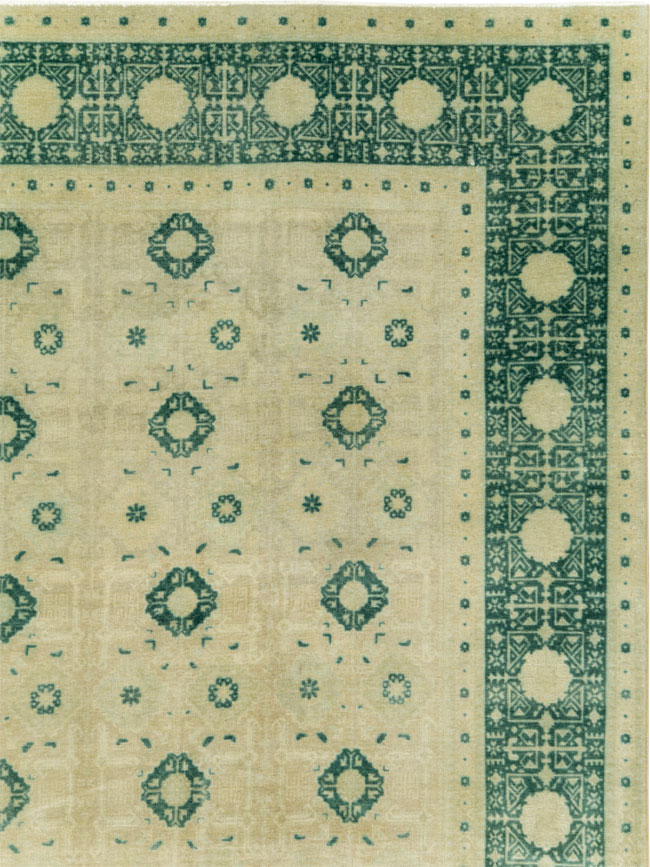 Vintage Persian Tabriz Carpet, No.23476 - Galerie Shabab