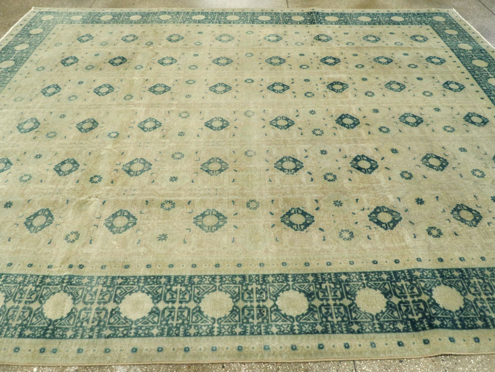 Vintage Persian Tabriz Carpet, No.23476 - Galerie Shabab