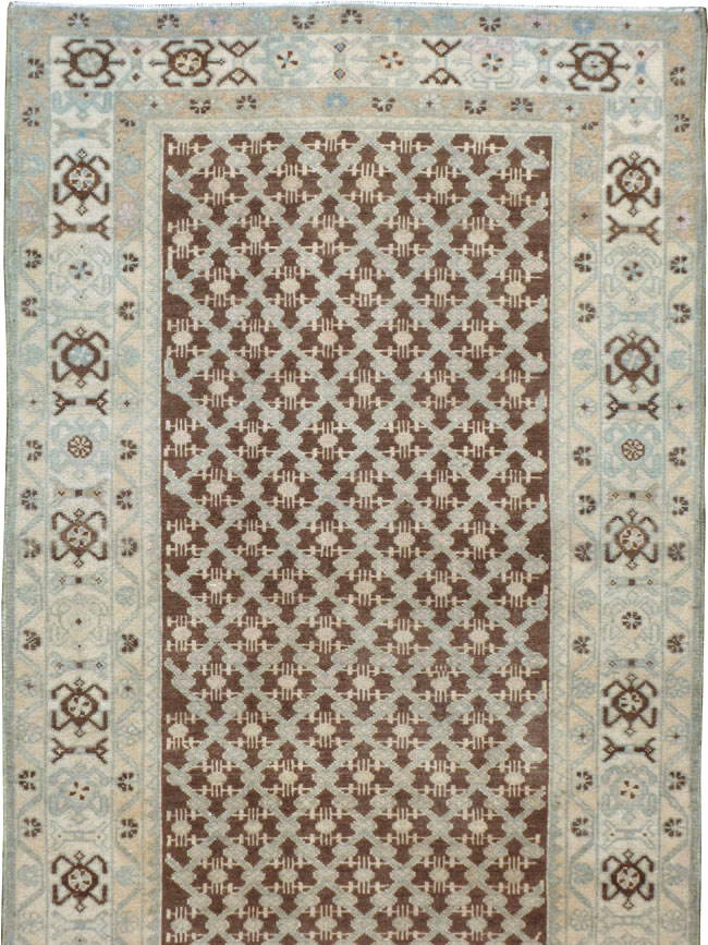 Vintage Persian Malayer Runner, No.23478 - Galerie Shabab