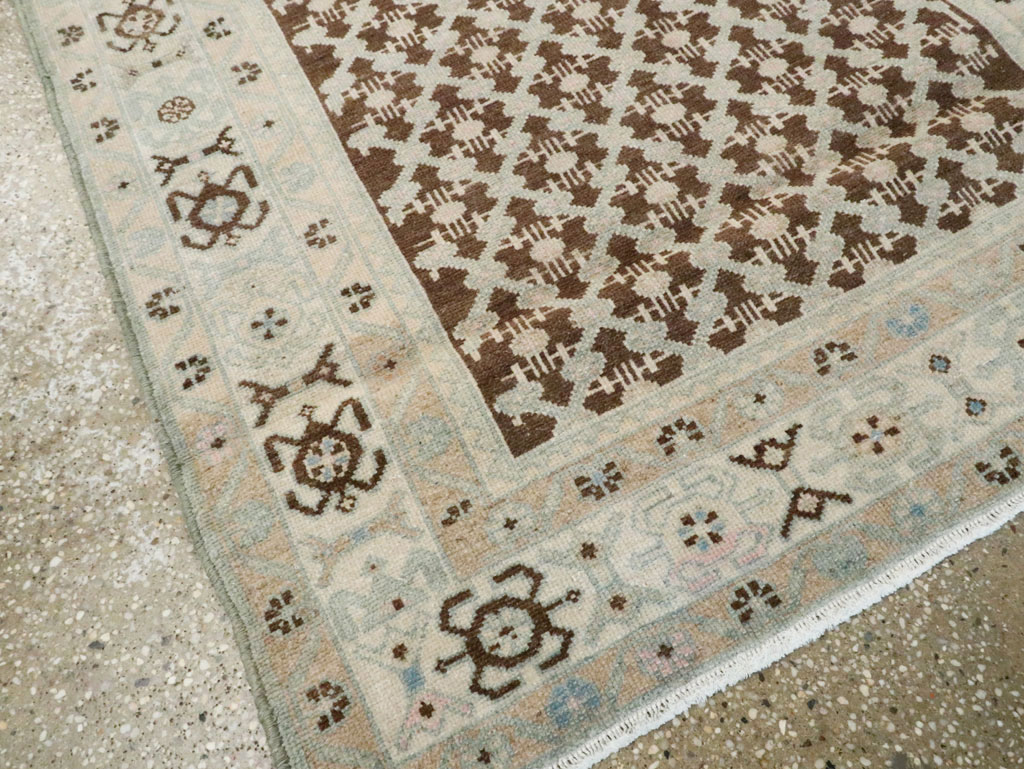 Vintage Persian Malayer Runner, No.23478 - Galerie Shabab