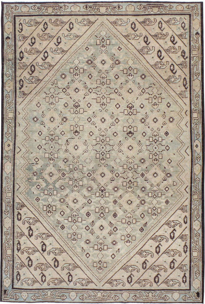 Vintage Persian Malayer Rug, No.23479 - Galerie Shabab