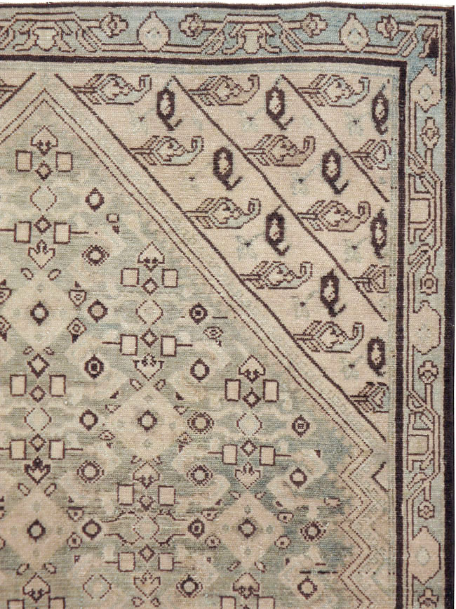 Vintage Persian Malayer Rug, No.23479 - Galerie Shabab