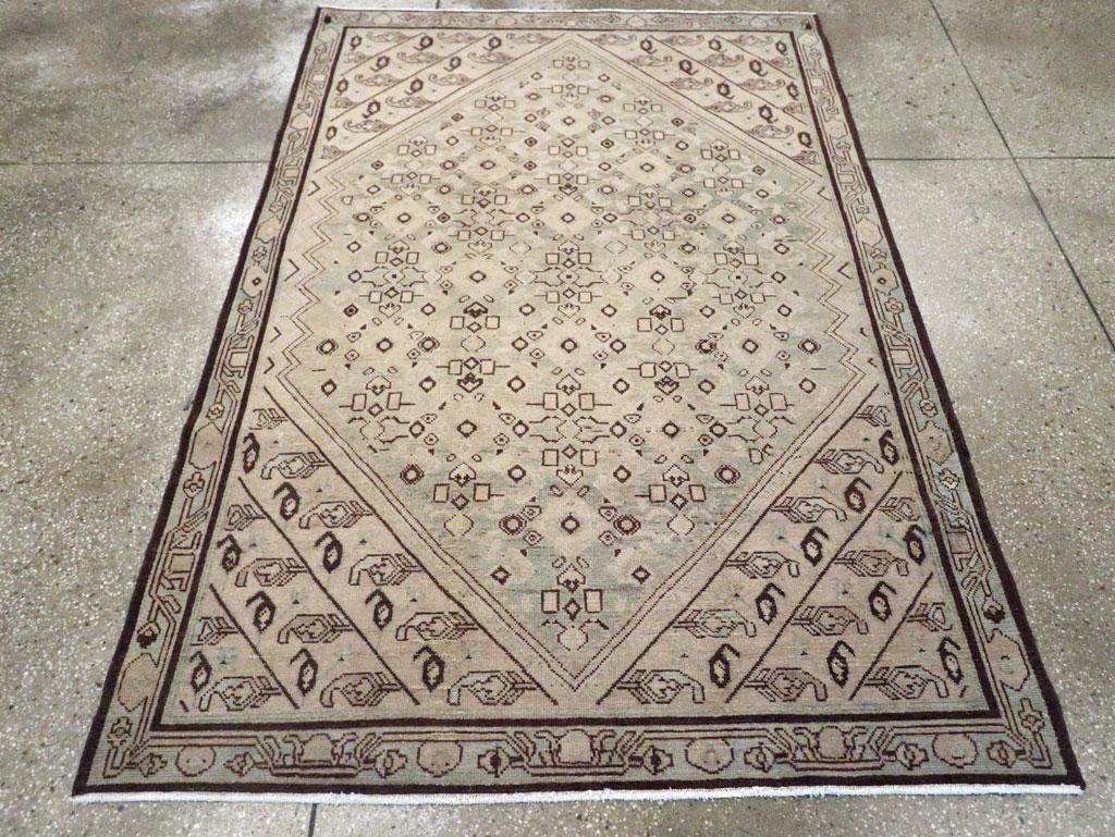 Vintage Persian Malayer Rug, No.23479 - Galerie Shabab