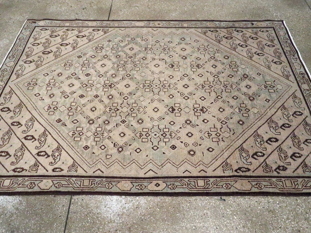 Vintage Persian Malayer Rug, No.23479 - Galerie Shabab