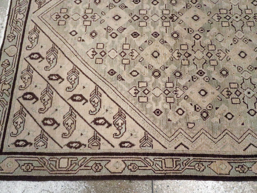 Vintage Persian Malayer Rug, No.23479 - Galerie Shabab