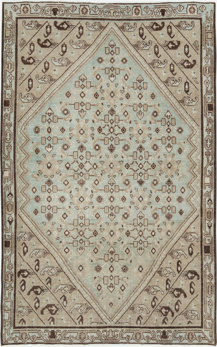 Vintage Persian Malayer Rug (Pair: 2 of 2), No.23480 - Galerie Shabab