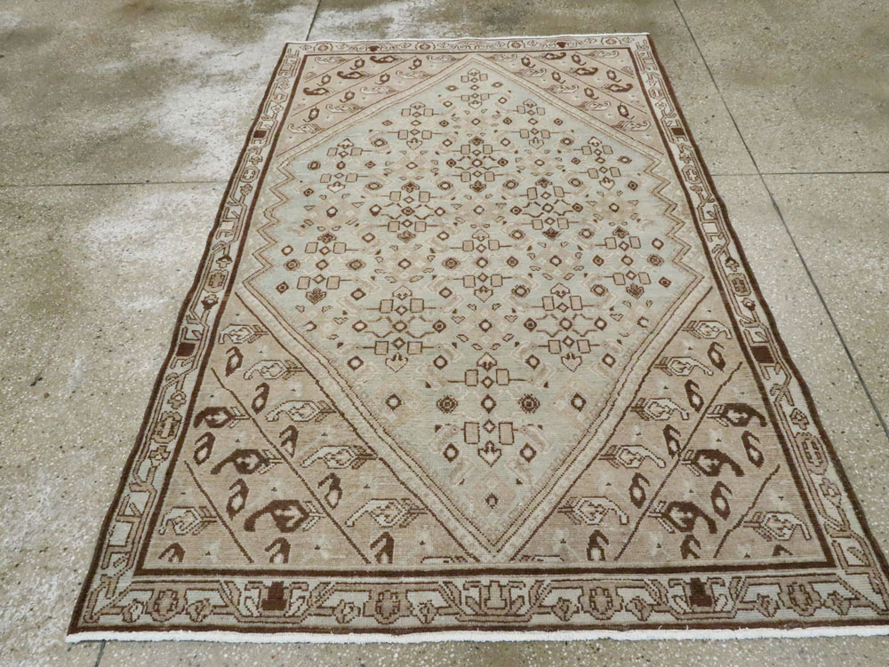 Vintage Persian Malayer Rug (Pair: 2 of 2), No.23480 - Galerie Shabab