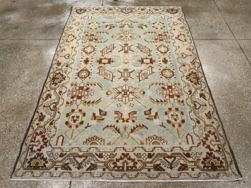 Vintage Persian Malayer Rug, No.23481 - Galerie Shabab