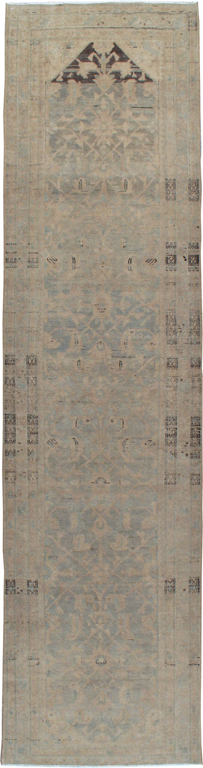 Vintage Persian Malayer Runner, No.23483 - Galerie Shabab