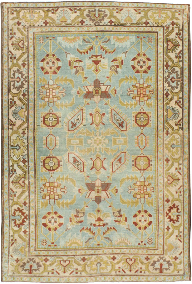 Vintage Persian Malayer Rug, No.23484 - Galerie Shabab