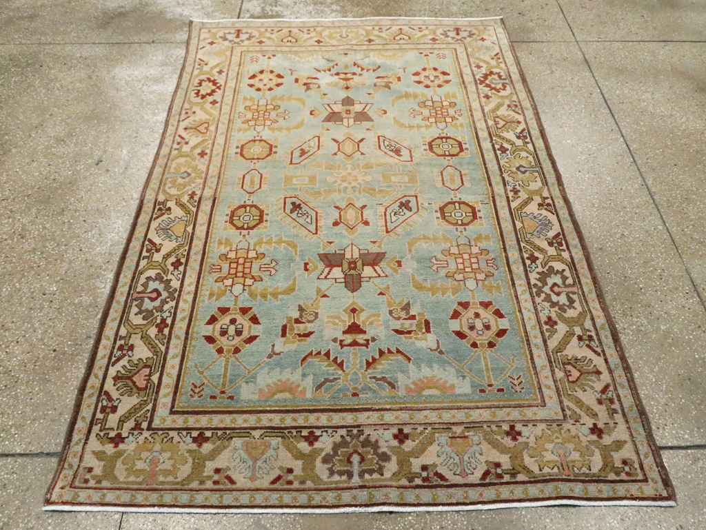 Vintage Persian Malayer Rug, No.23484 - Galerie Shabab