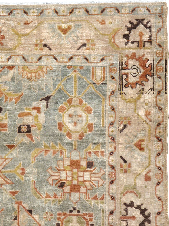 Vintage  Persian Malayer Rug, No.23485 - Galerie Shabab