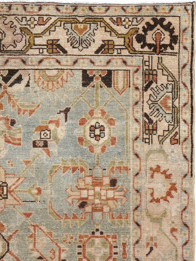 Vintage  Persian Malayer Rug, No.23485 - Galerie Shabab