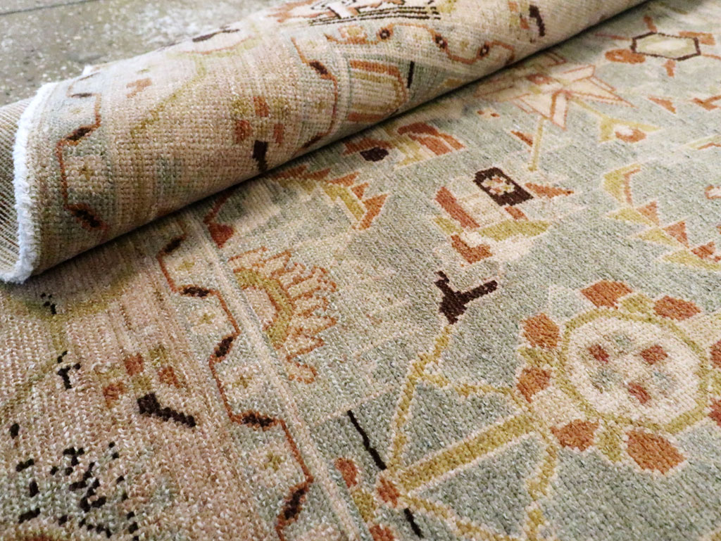 Vintage  Persian Malayer Rug, No.23485 - Galerie Shabab