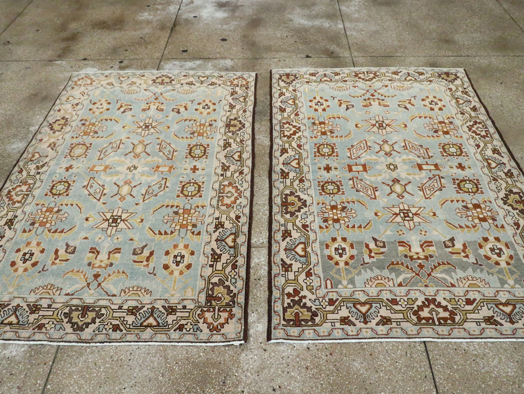 Vintage Persian Malayer Rug (Pair: 1 of 2), No.23486 - Galerie Shabab