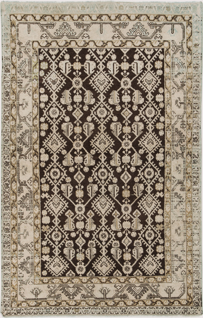 Vintage Persian Malayer Rug, No.23489 - Galerie Shabab