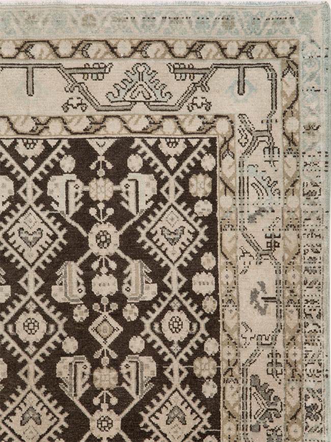 Vintage Persian Malayer Rug, No.23489 - Galerie Shabab