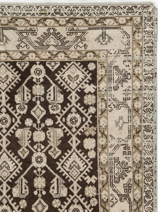 Vintage Persian Malayer Rug, No.23489 - Galerie Shabab