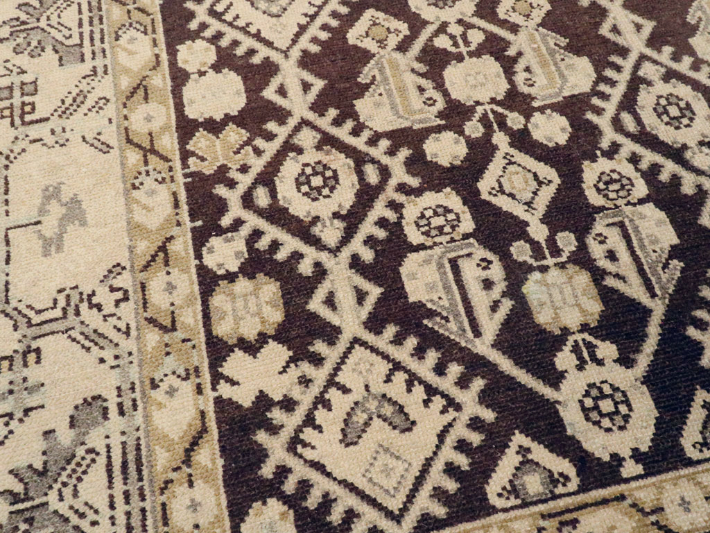 Vintage Persian Malayer Rug, No.23489 - Galerie Shabab