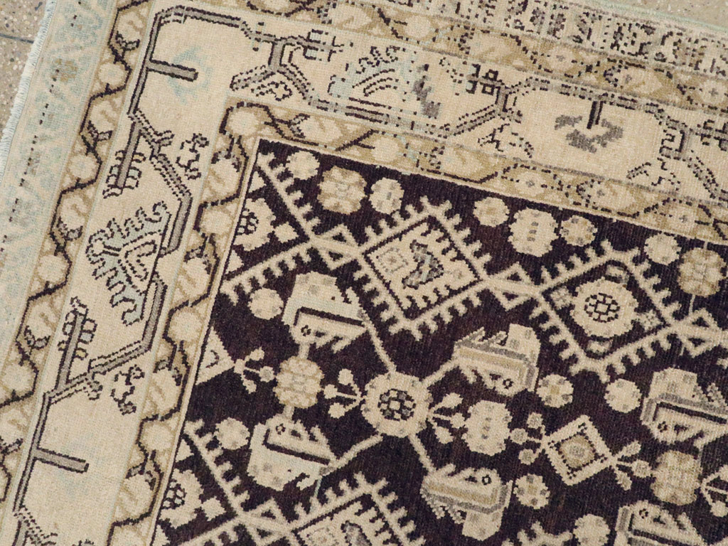 Vintage Persian Malayer Rug, No.23489 - Galerie Shabab