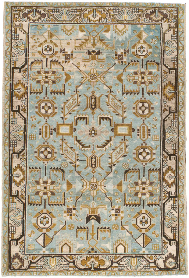Vintage Persian Malayer Rug, No.23491 - Galerie Shabab