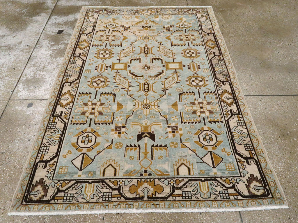Vintage Persian Malayer Rug, No.23491 - Galerie Shabab