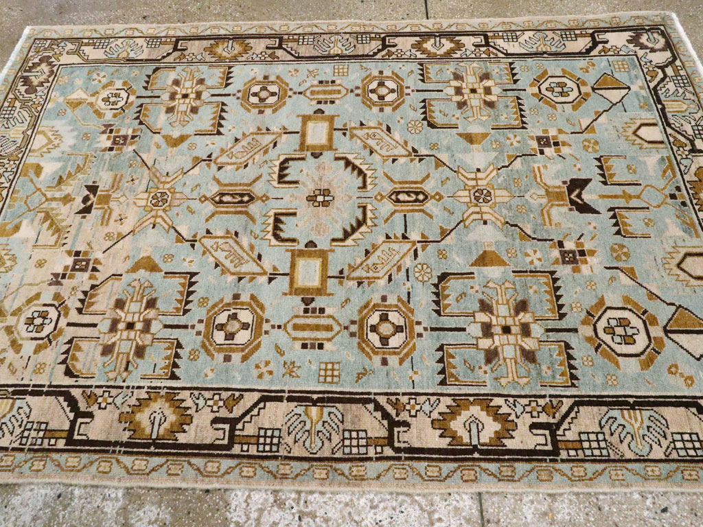 Vintage Persian Malayer Rug, No.23491 - Galerie Shabab