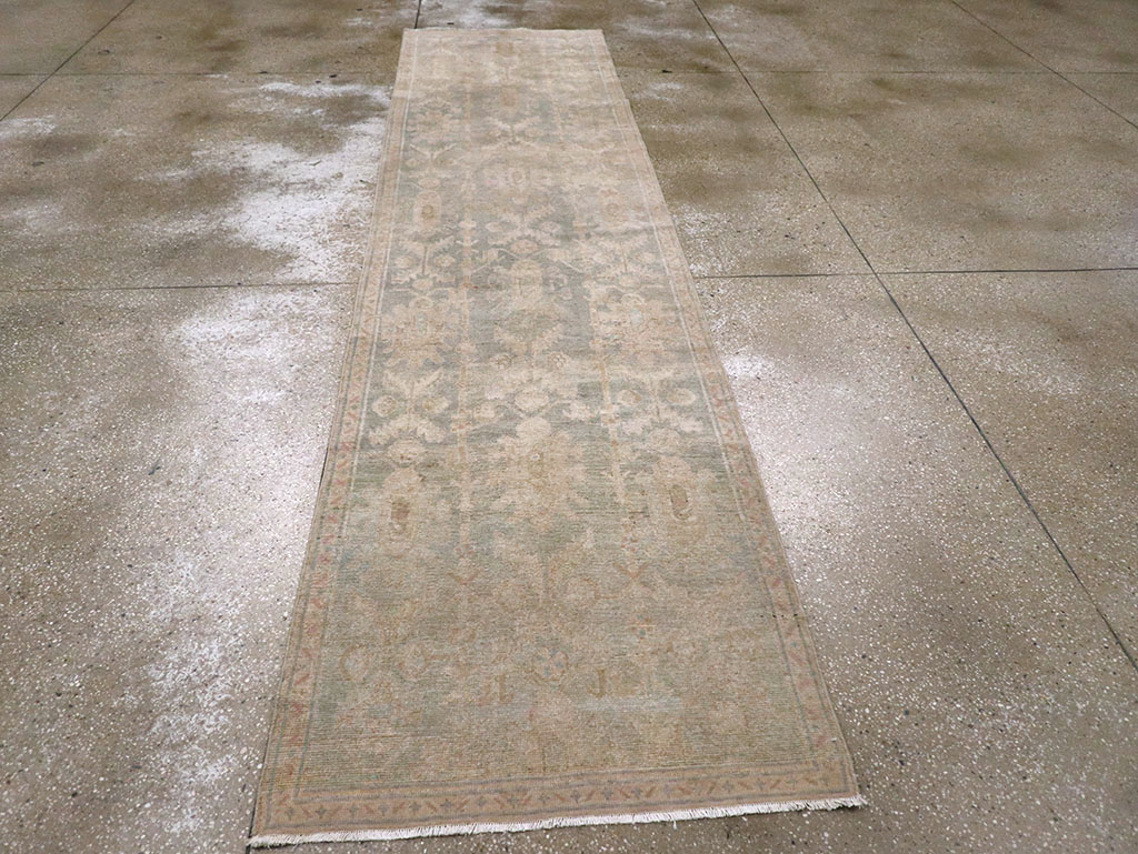Vintage Persian Malayer Runner, No.23494 - Galerie Shabab