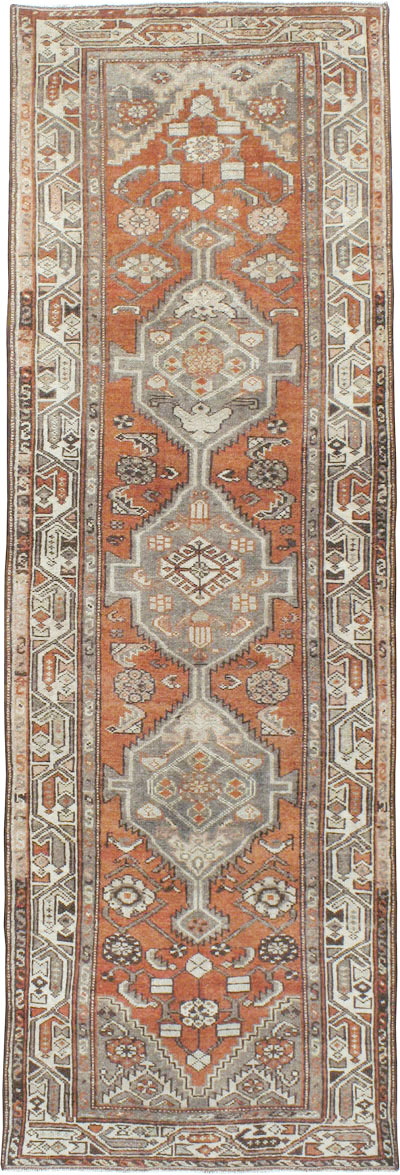 Vintage Persian Malayer Runner, No.23496 - Galerie Shabab