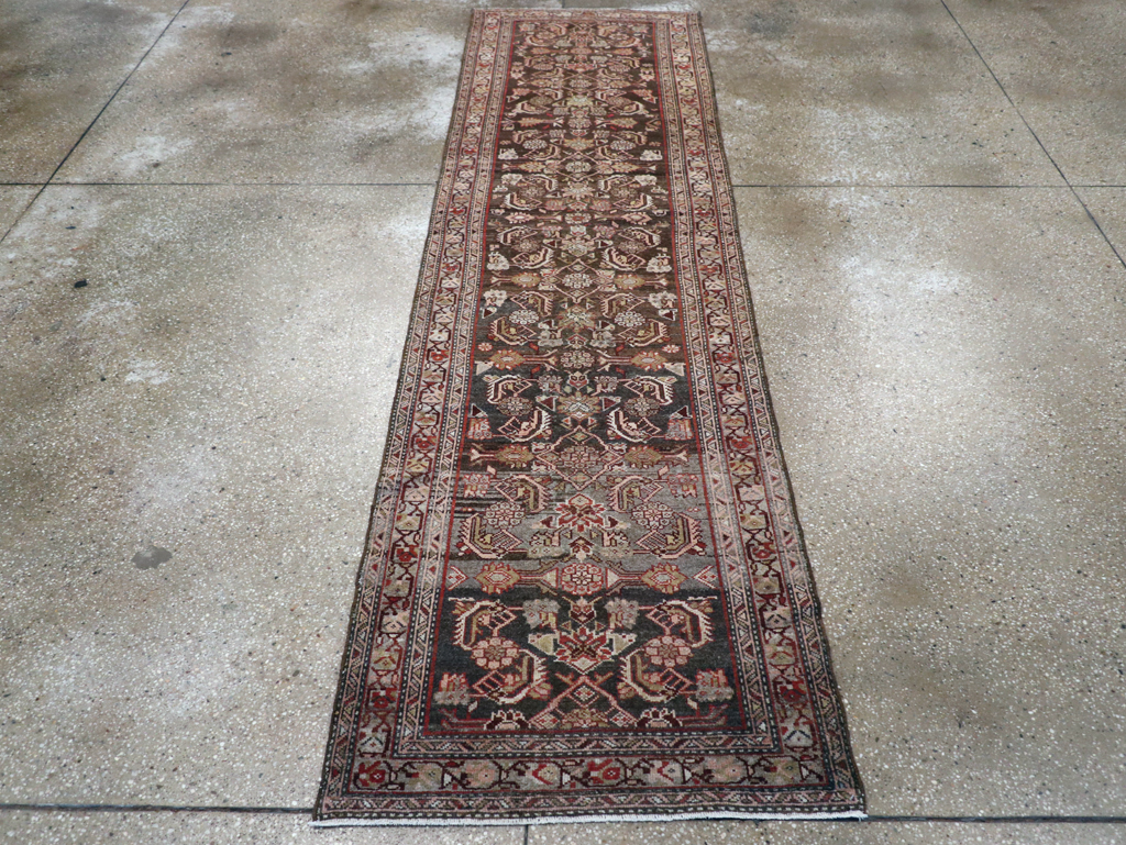 Vintage Persian Malayer Runner, No.23503 - Galerie Shabab