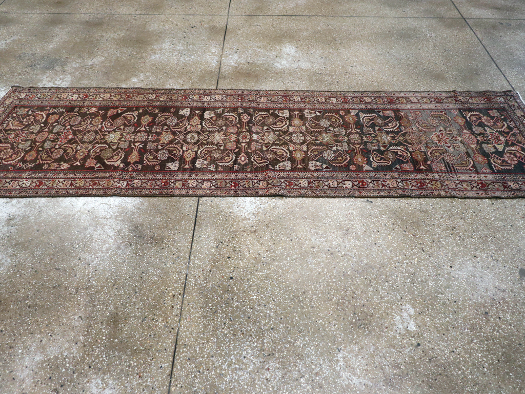 Vintage Persian Malayer Runner, No.23503 - Galerie Shabab