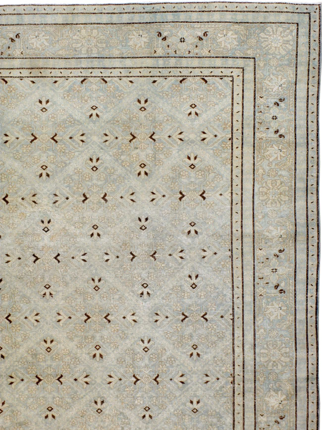 Vintage Persian Tabriz Carpet, No.23504 - Galerie Shabab