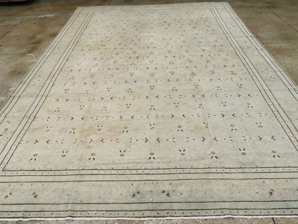 Vintage Persian Tabriz Carpet, No.23504 - Galerie Shabab