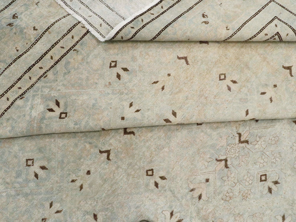 Vintage Persian Tabriz Carpet, No.23504 - Galerie Shabab