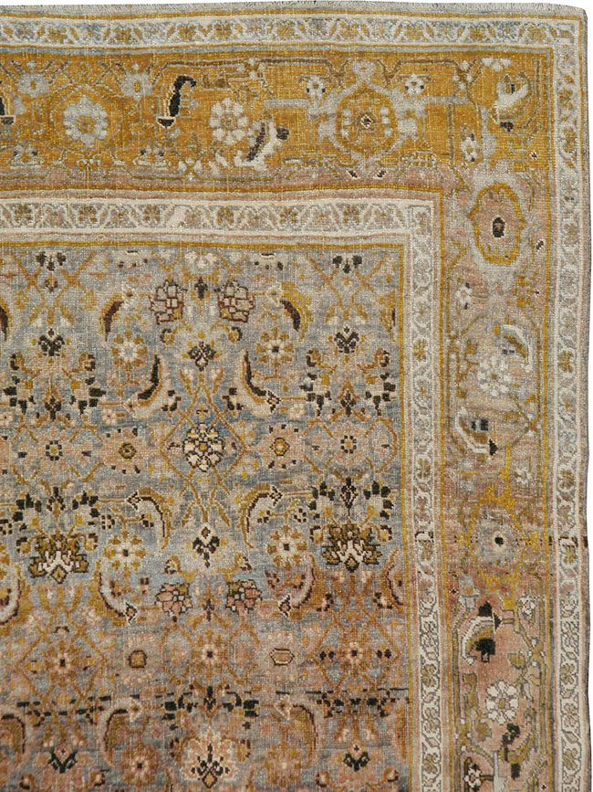 Antique Persian Bidjar Gallery Carpet, No.23509 - Galerie Shabab