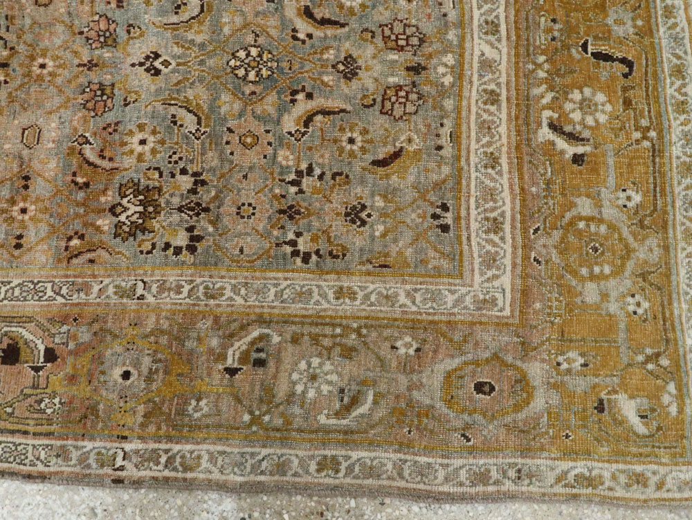 Antique Persian Bidjar Gallery Carpet, No.23509 - Galerie Shabab
