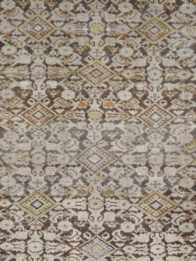 Vintage Persian Malayer Gallery Carpet, No.23511 - Galerie Shabab
