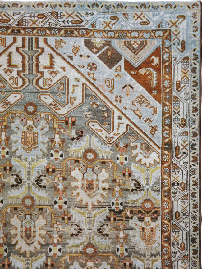 Antique Malayer Gallery Carpet, No.23513 - Galerie Shabab