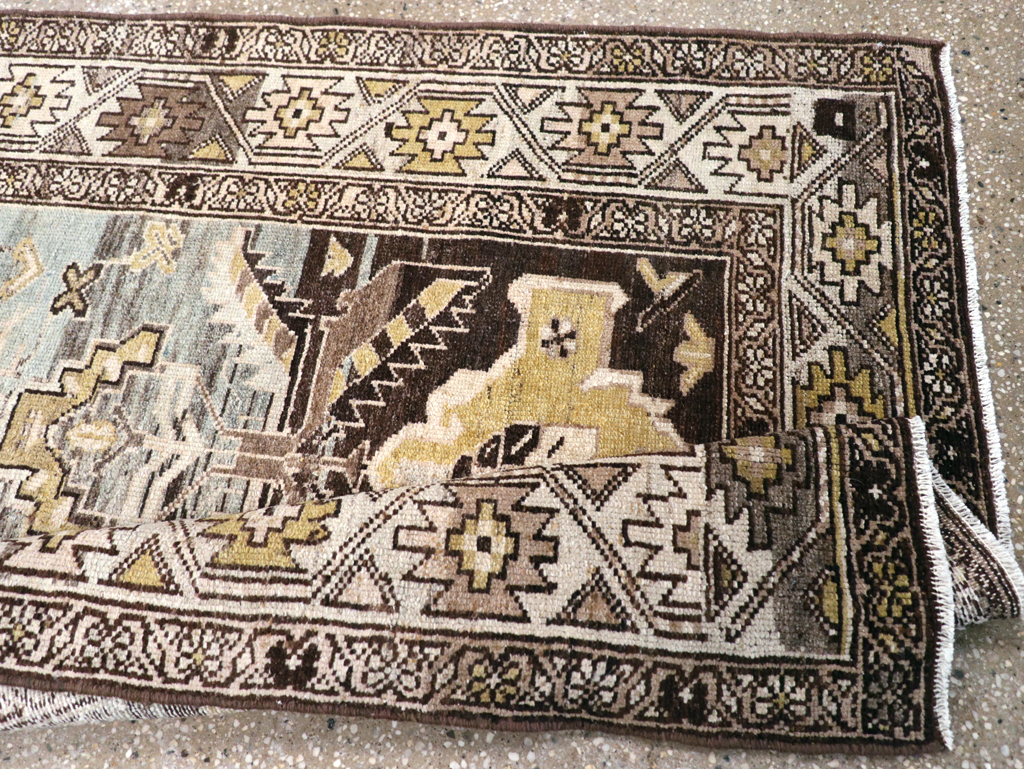 Vintage Persian Malayer Runner, No.23514 - Galerie Shabab