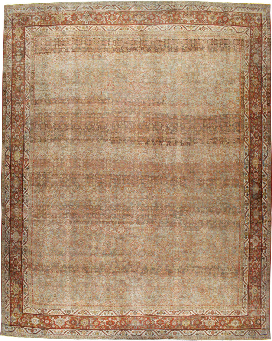 Antique Persian Mahal Carpet, No.23526 - Galerie Shabab
