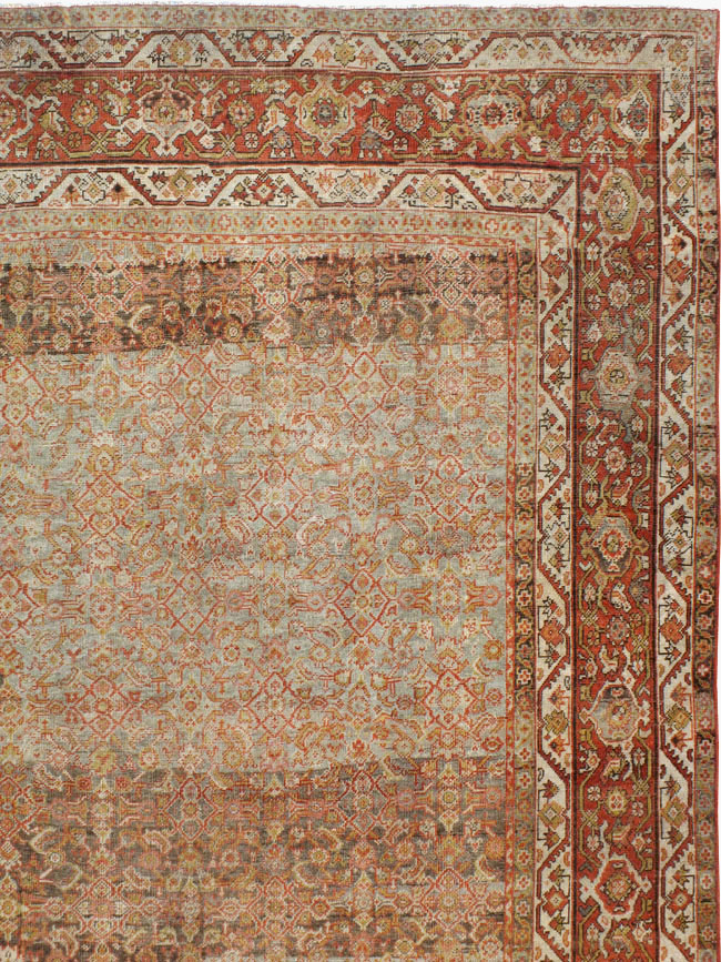 Antique Persian Mahal Carpet, No.23526 - Galerie Shabab