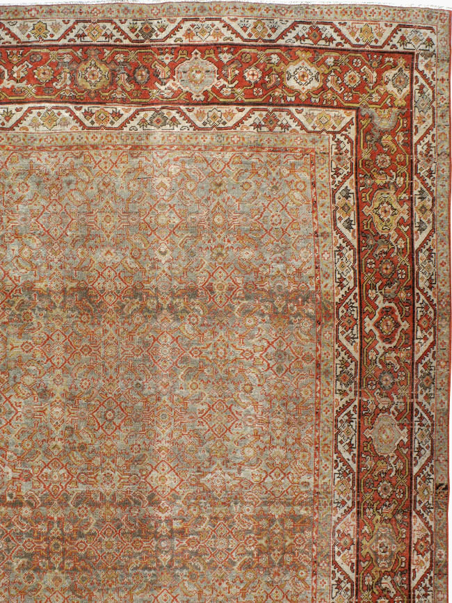 Antique Persian Mahal Carpet, No.23526 - Galerie Shabab