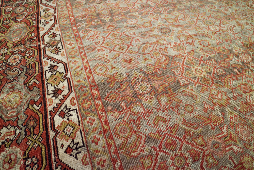 Antique Persian Mahal Carpet, No.23526 - Galerie Shabab