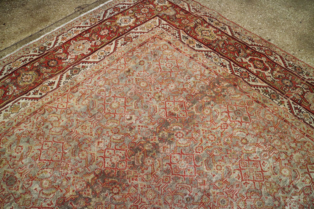 Antique Persian Mahal Carpet, No.23526 - Galerie Shabab
