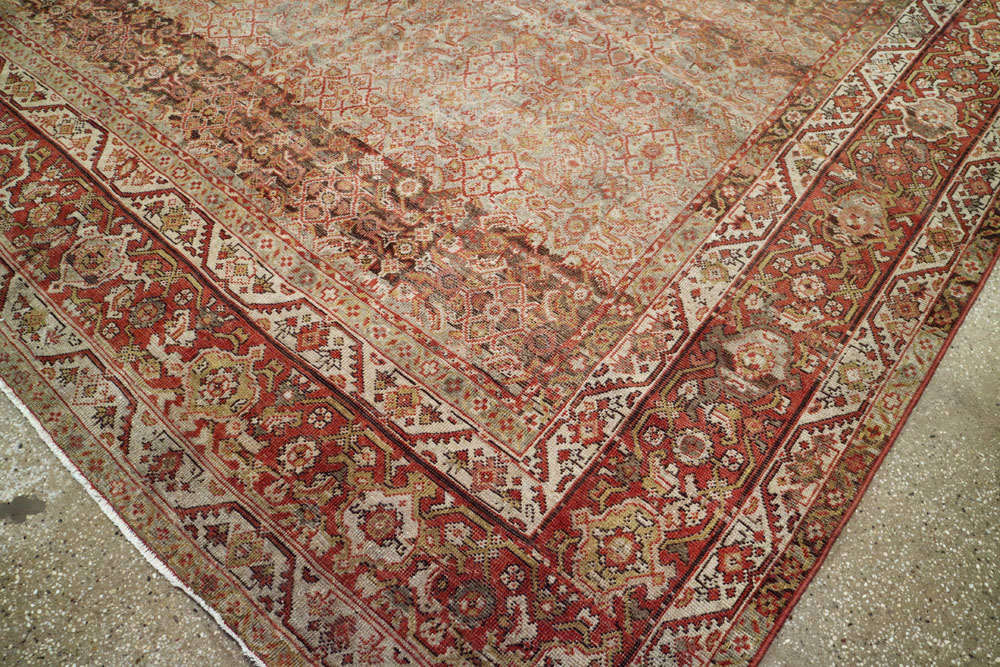 Antique Persian Mahal Carpet, No.23526 - Galerie Shabab