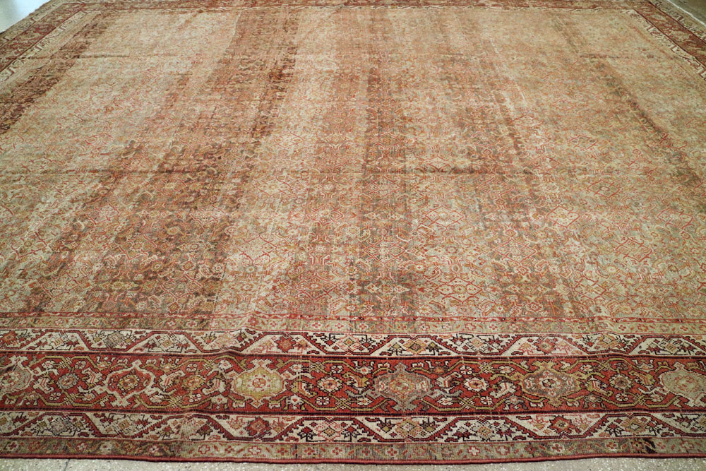 Antique Persian Mahal Carpet, No.23526 - Galerie Shabab