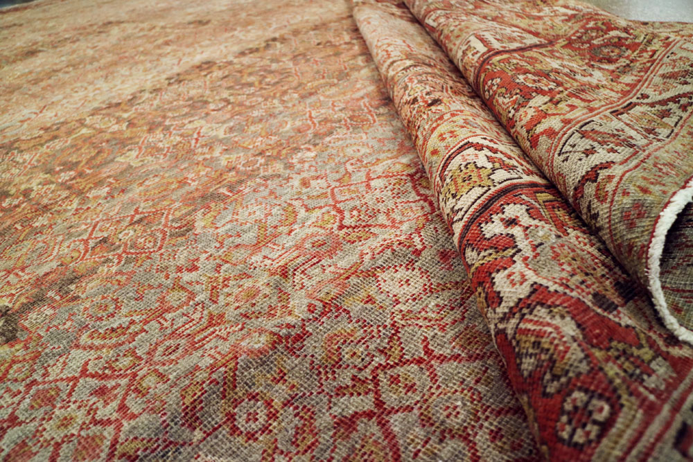 Antique Persian Mahal Carpet, No.23526 - Galerie Shabab