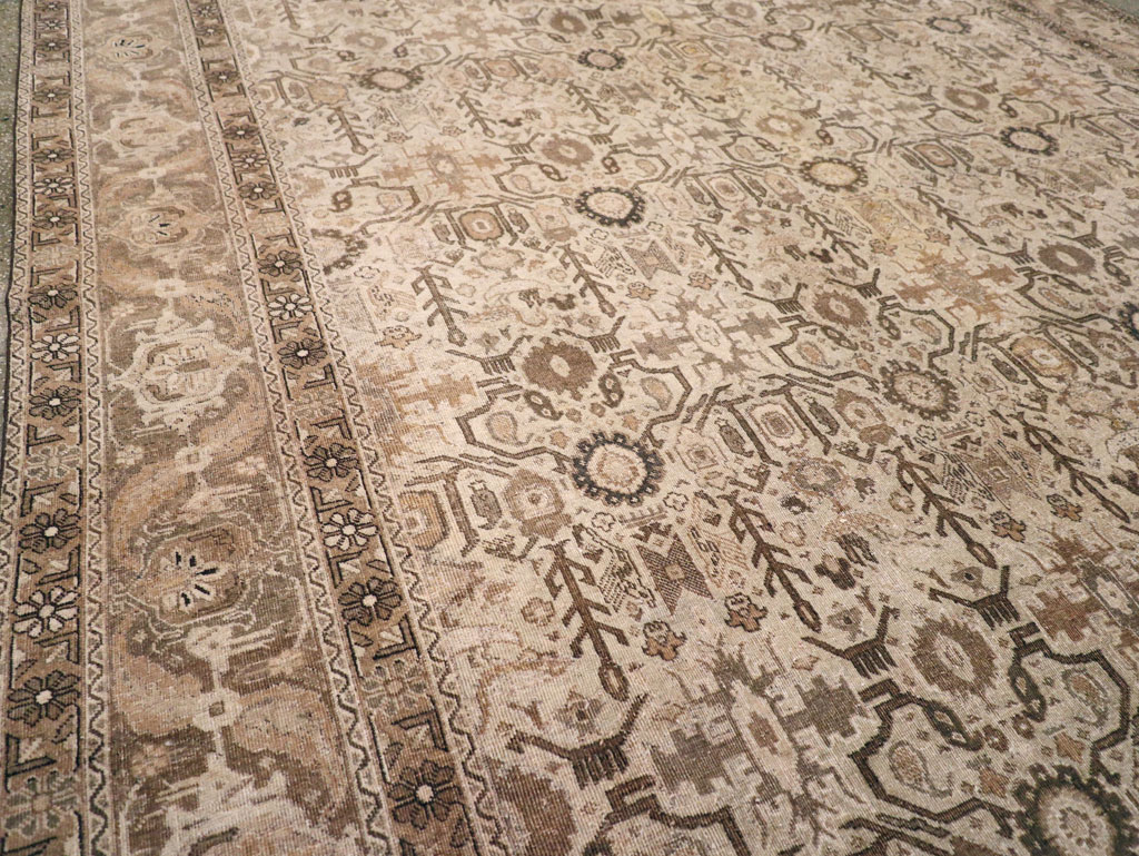 Antique Persian Tabriz Carpet, No.23527 - Galerie Shabab